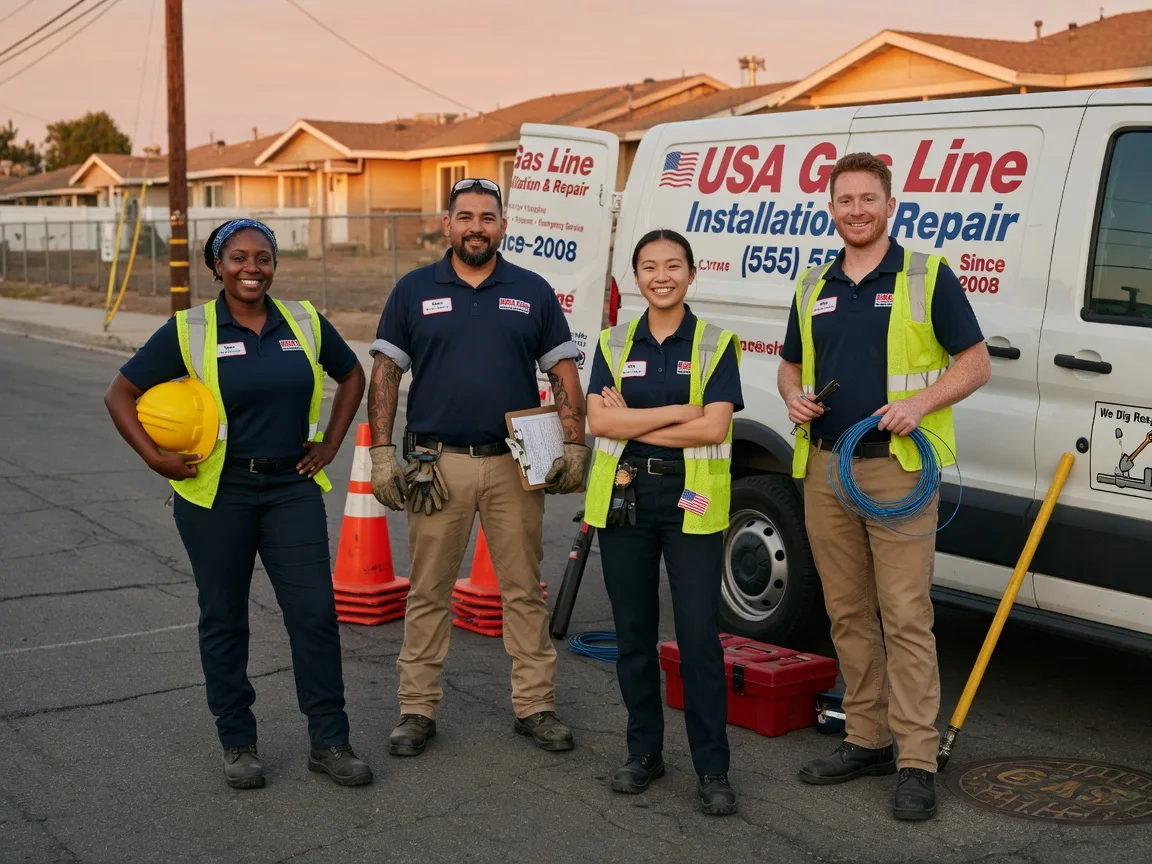 Gas Line Installation company in Roaring Springs, TX